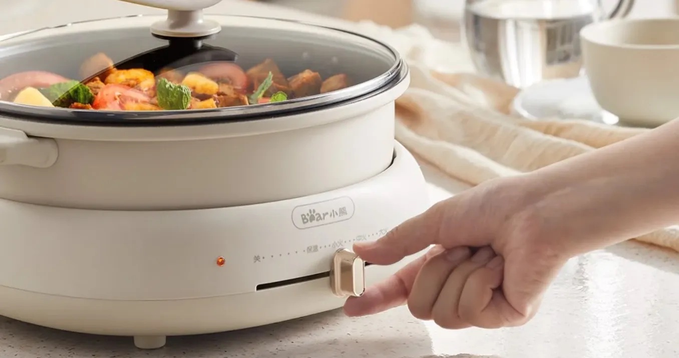 Nồi lẩu nướng đa năng Bear DHG-C40T1