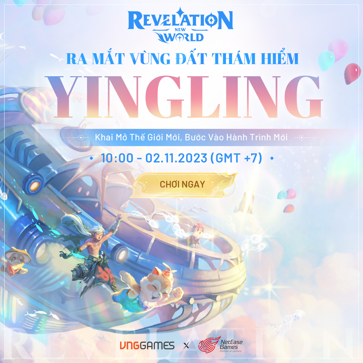 Bản đồ mới: Yingling đổ bộ lục địa Chân Mây