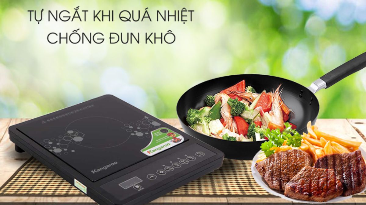 Bếp điện từ đơn Kangaroo KG15IC1