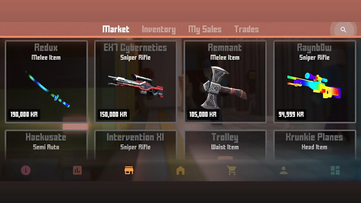 Game Krunker có Vũ khí đa dạng