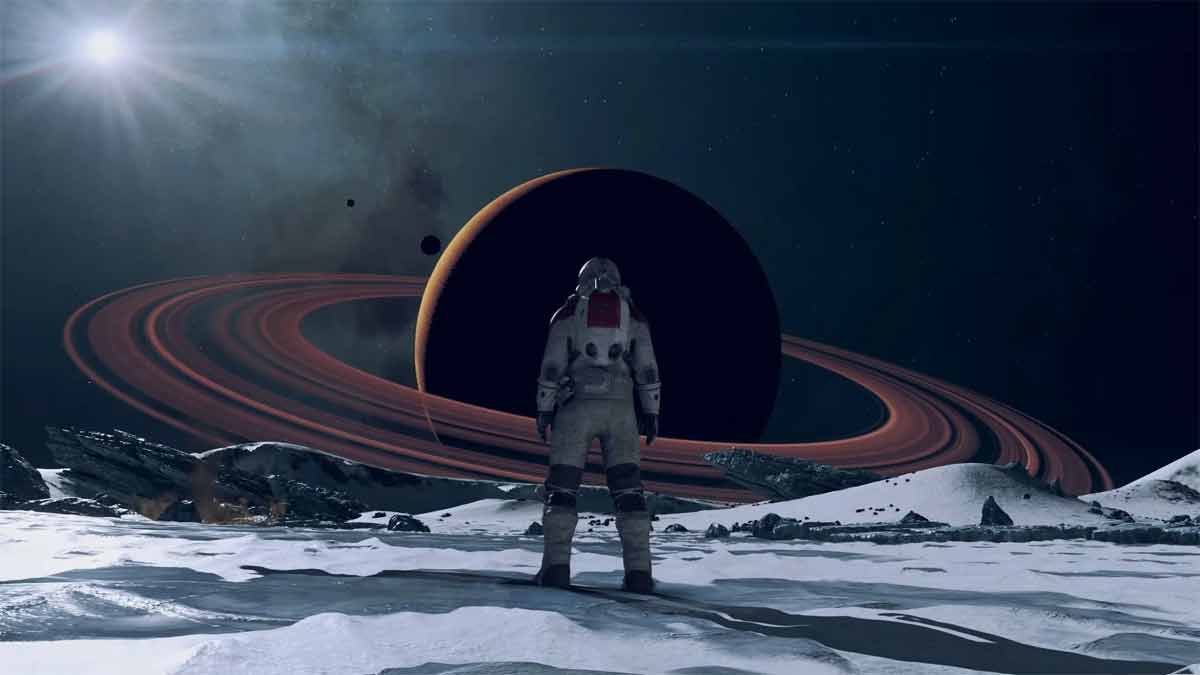 game starfield có Vũ trụ với hơn 10.000 hành tinh