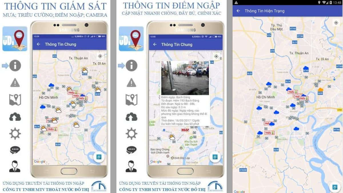 Các ứng dụng nổi bật của app UDI Maps trong đời sống