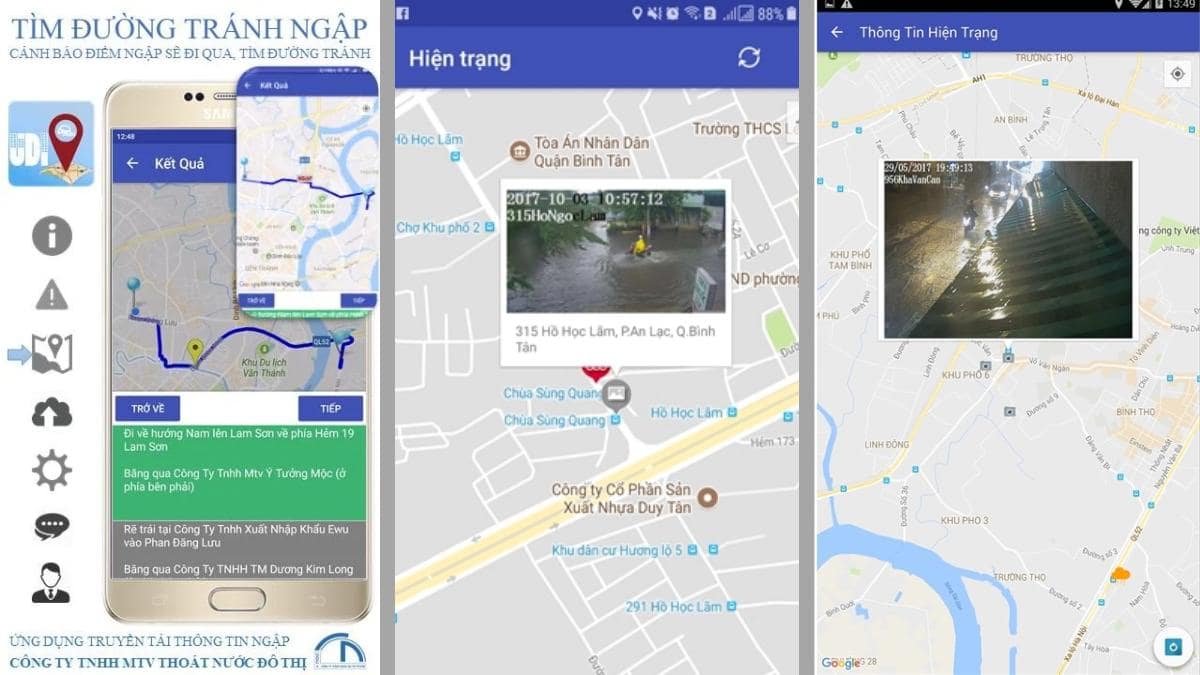 UDI Maps Dễ dàng chọn những tuyến đường khác để đi