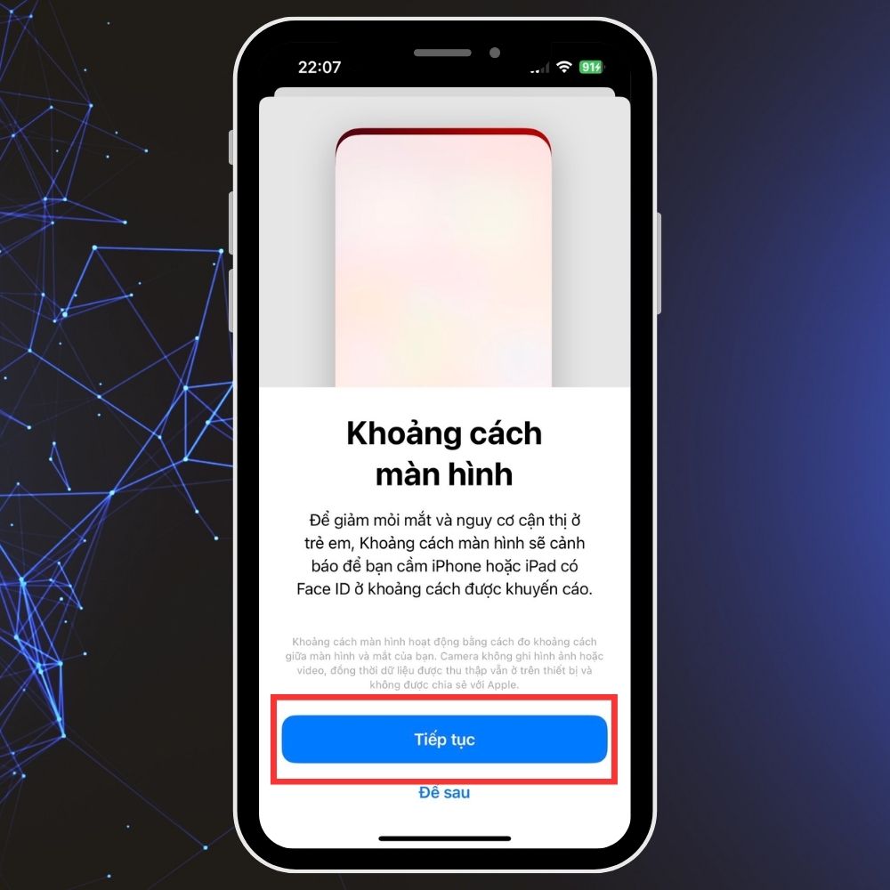 Hướng dẫn cách sử dụng tính năng Screen Distance trên iOS 17 - Hình 2