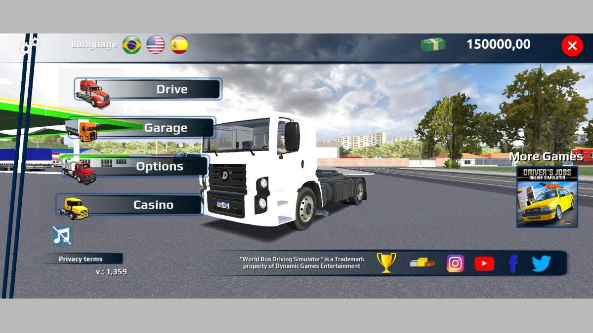 Cách tải Truck Simulator World trên Android bước 4