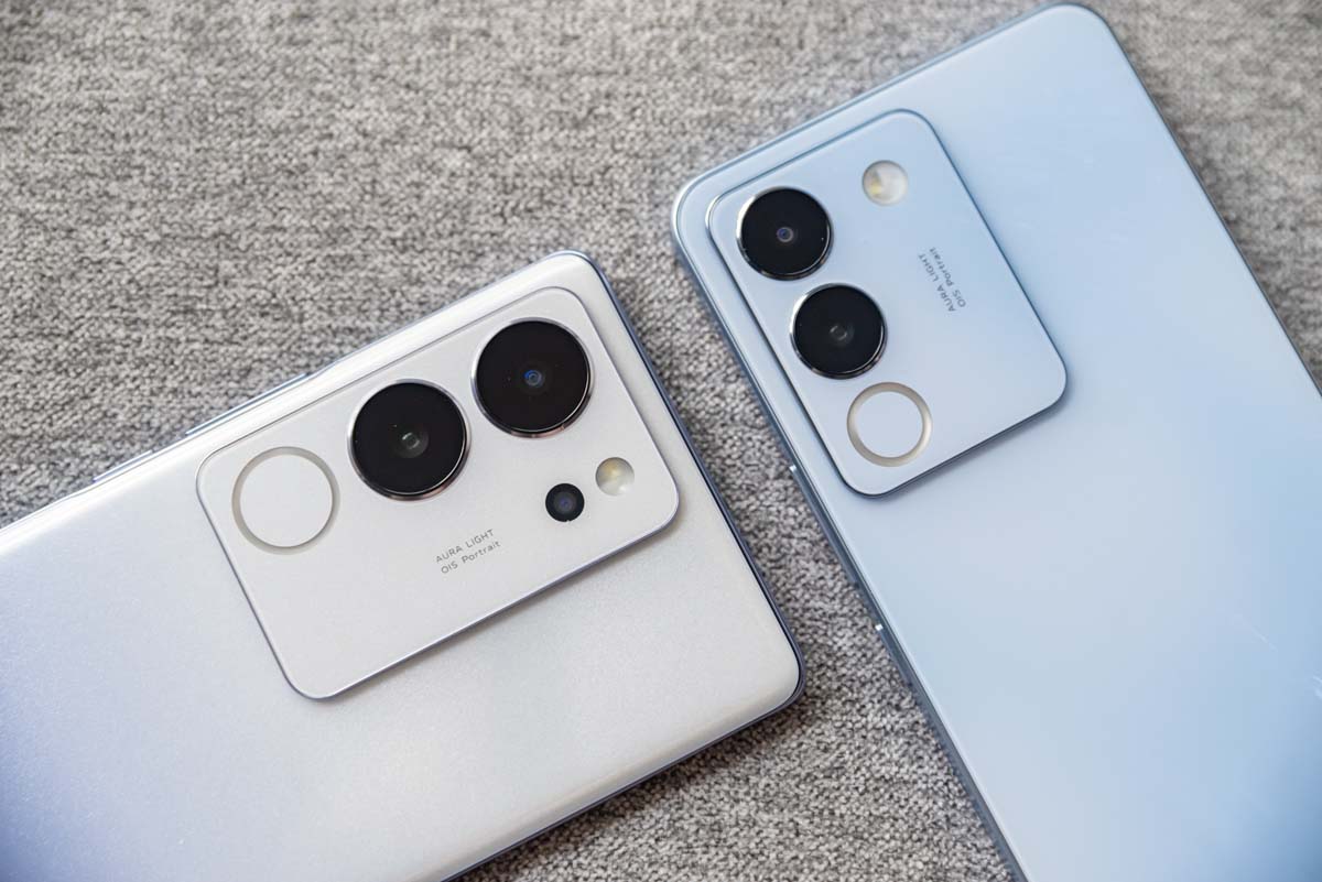 Cụm camera hài hòa với chi tiết vòng sáng Aura 2.0 nổi bật