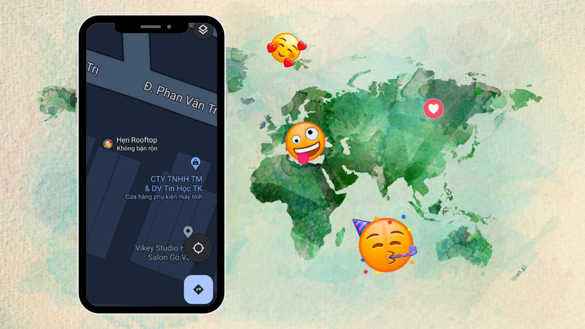 Bật mí cách lưu địa điểm bằng Emoji trên Google Maps cực vui nhộn và độc đáo