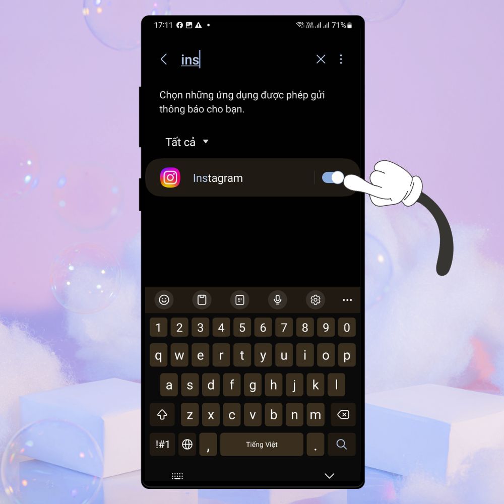 Xem tin nhắn Instagram đã thu hồi trên điện thoại Samsung 3