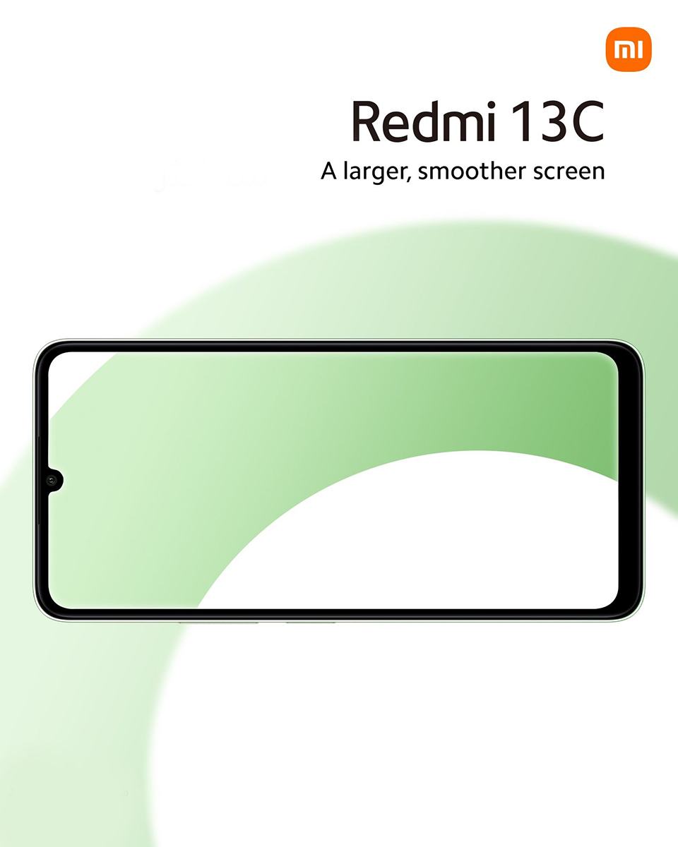 Redmi 13C có màn hình giọt nước