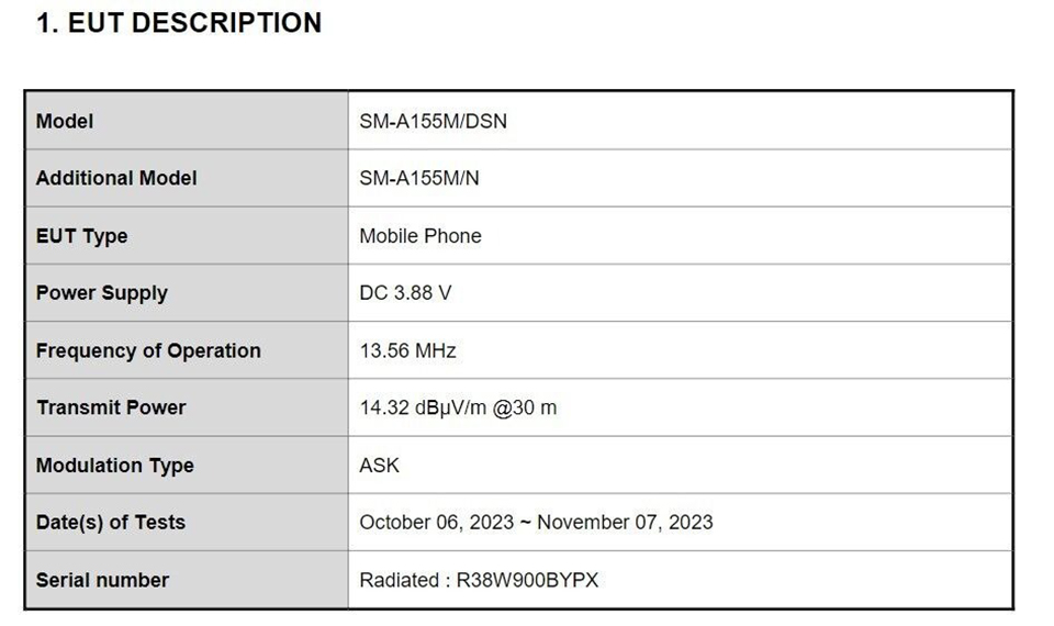 Galaxy A15 4G sẽ sớm ra mắt
