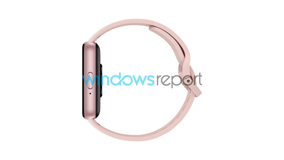 Samsung Galaxy Fit 3 có dây đeo cao su