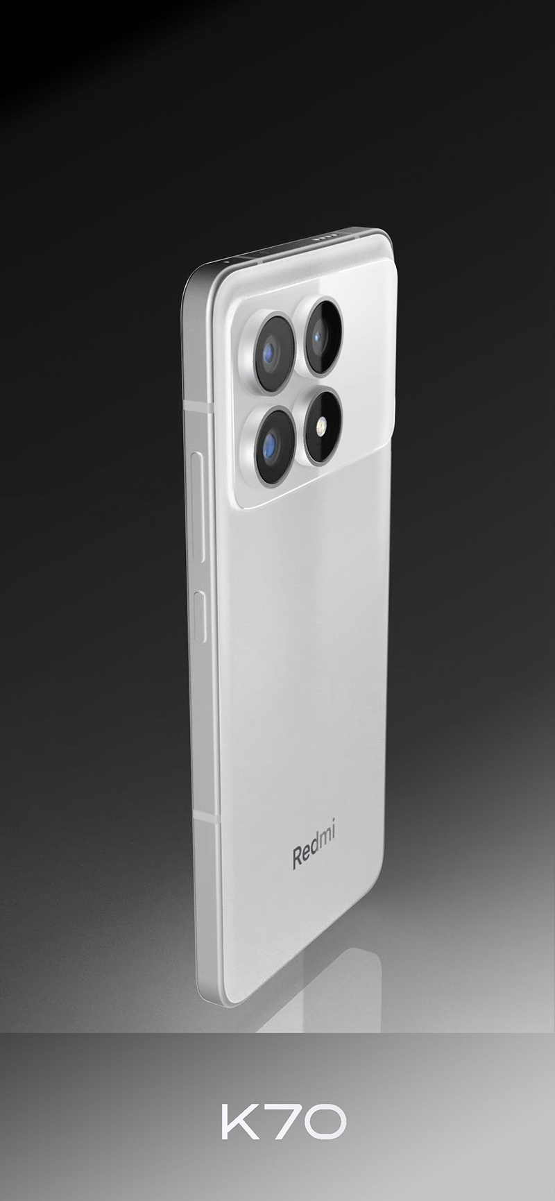 Mặt sau Redmi K70