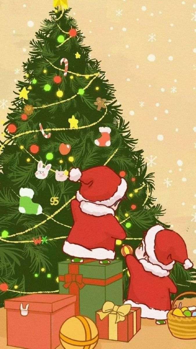 Hình ảnh Giáng sinh cute