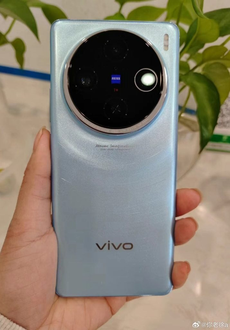 vivo X100 lộ ảnh thực tế
