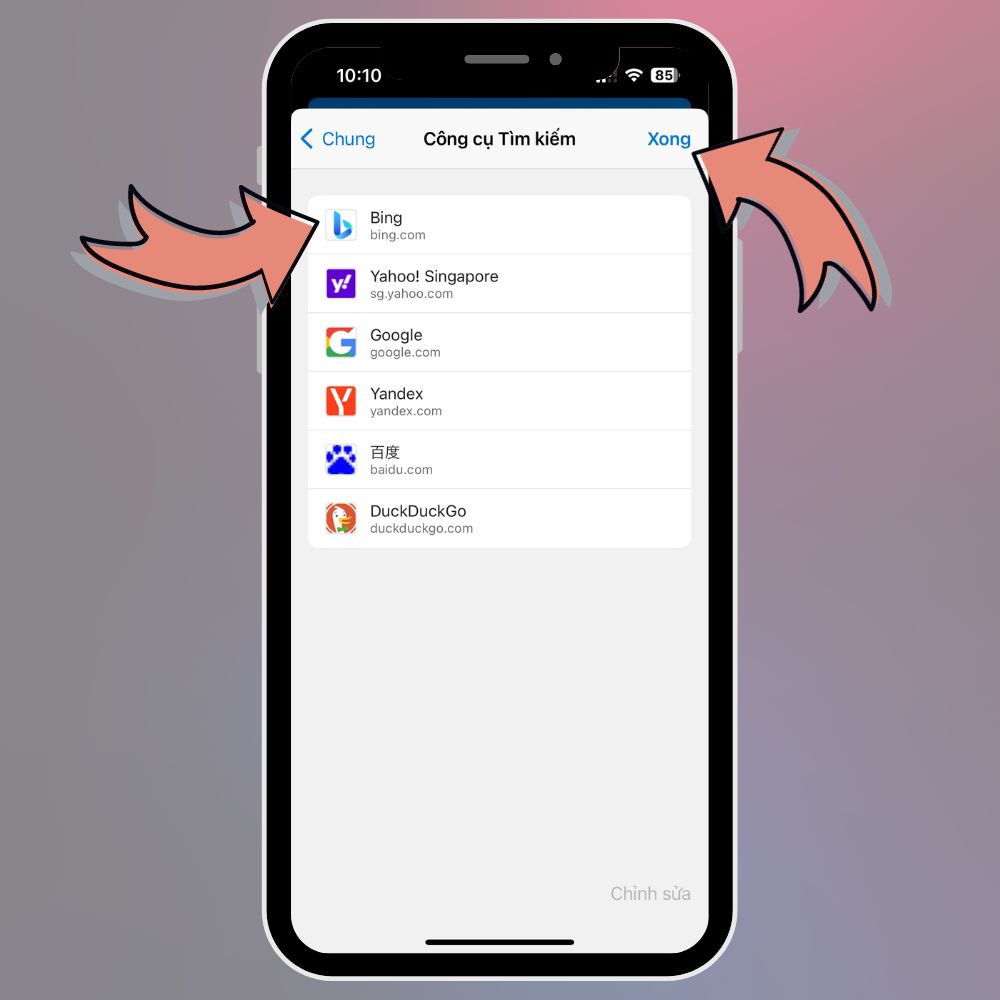 Cách cài Bing AI làm công cụ tìm kiếm trên Edge iOS cực thú vị 5