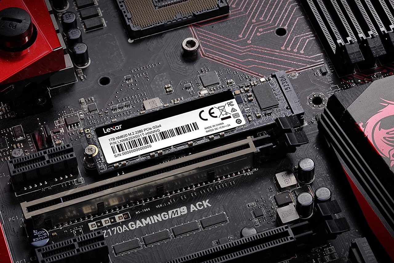 Ổ cứng SSD Lexar NM620 256GB M2 2280 NVME PCIE GEN 3X4