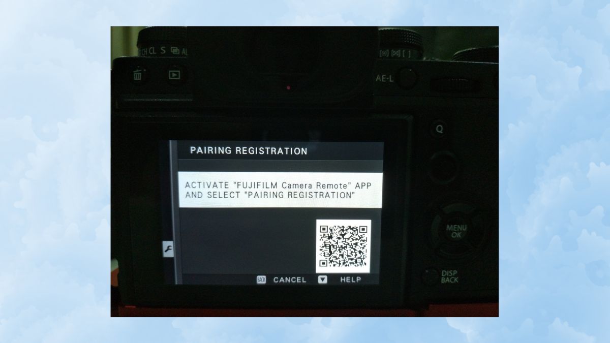 Sử dụng ứng dụng Fujifilm Camera Remote 3