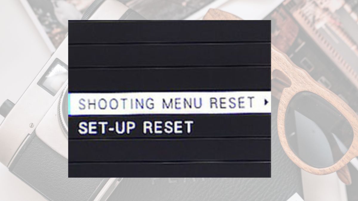 Cách reset máy ảnh Fujifilm đơn giản và nhanh chóng tại nhà 3