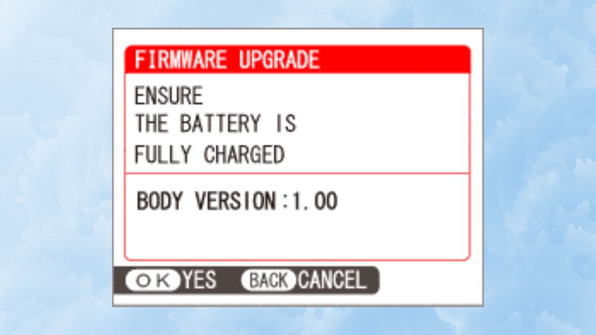 Cách update firmware Fujifilm an toàn và tiện lợi 2