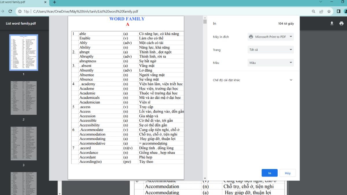 Cách xóa trang trong PDF bằng Google Chrome bước 2