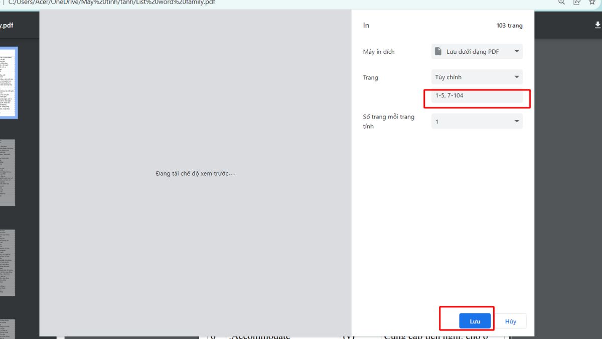 Cách xóa trang trong PDF bằng Google Chrome bước 4