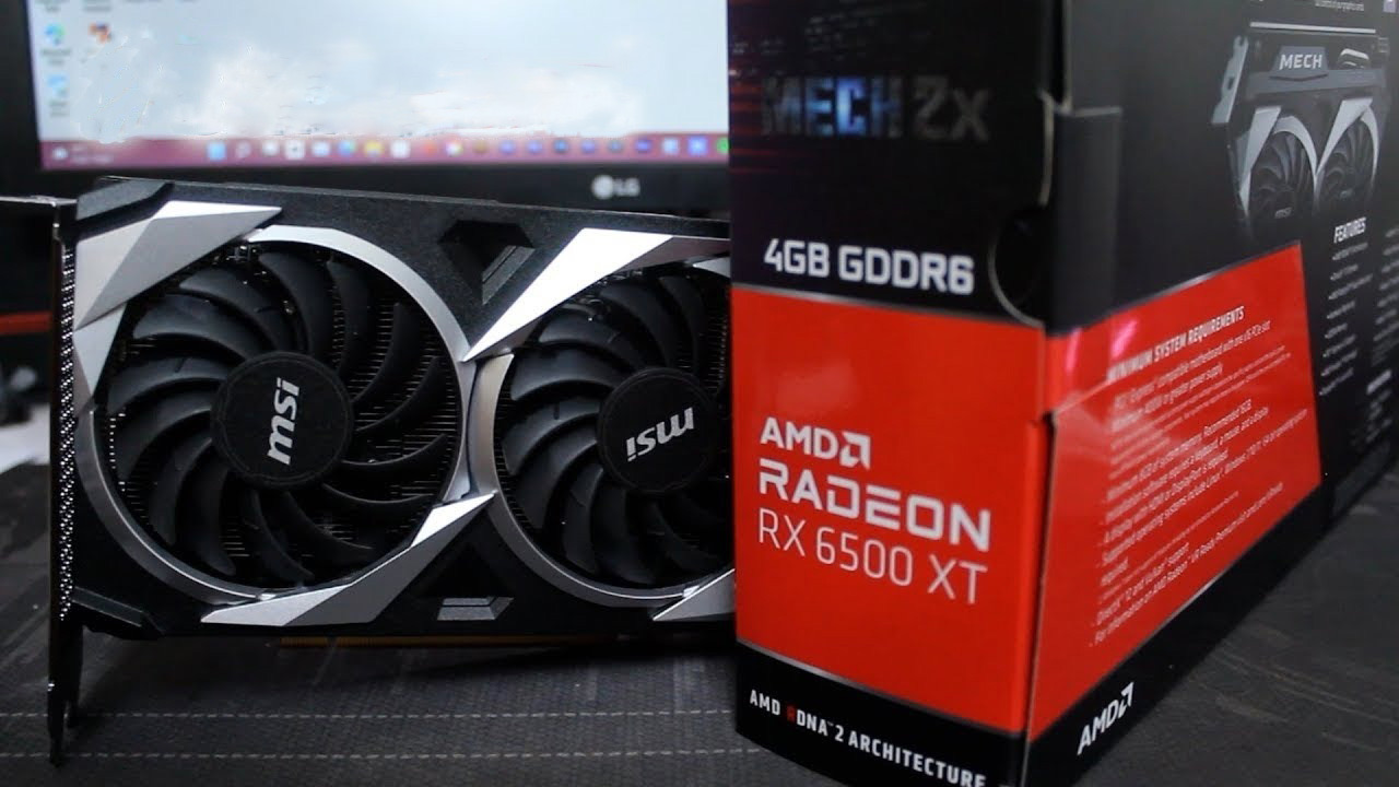 Radeon RX 6500 XT Mech 2X 4G OC