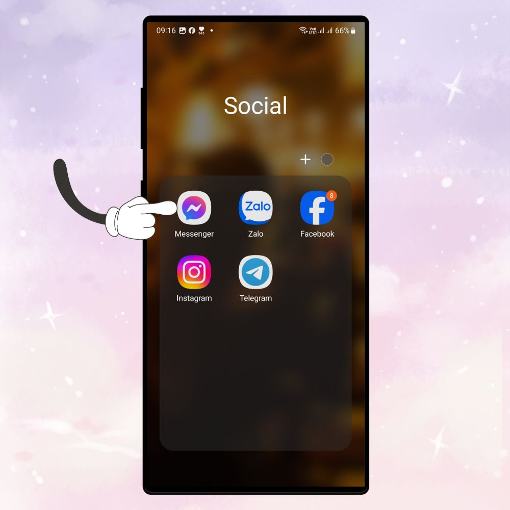 Cách gửi ảnh từ Messenger sang Gmail trong tích tắc 1