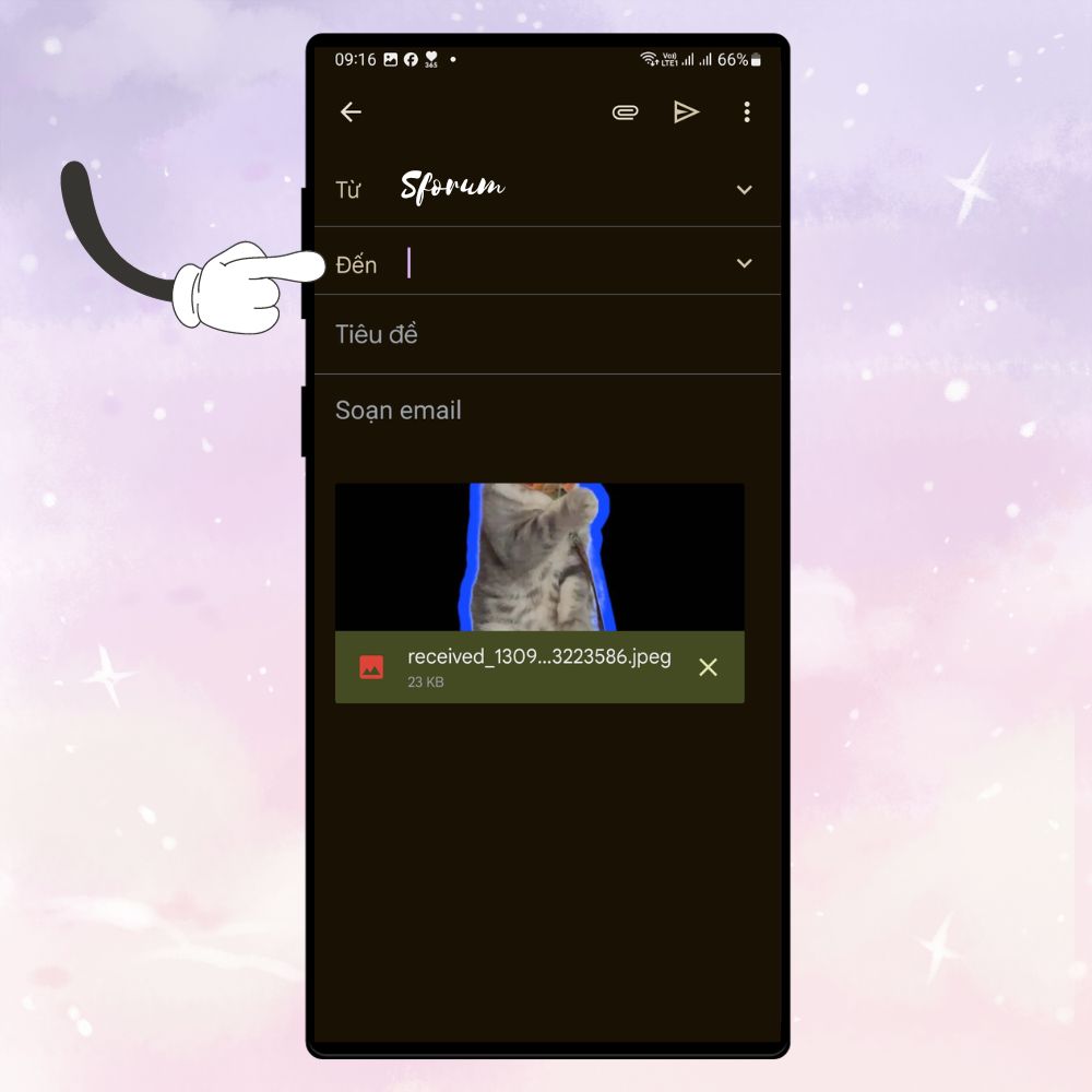 Cách gửi ảnh từ Messenger sang Gmail trong tích tắc 5