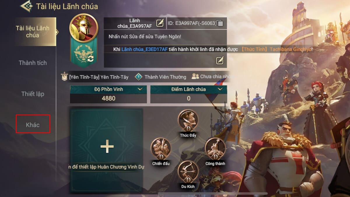 Hướng dẫn cách nhập code Kỷ nguyên chinh phục - EOC bước 2