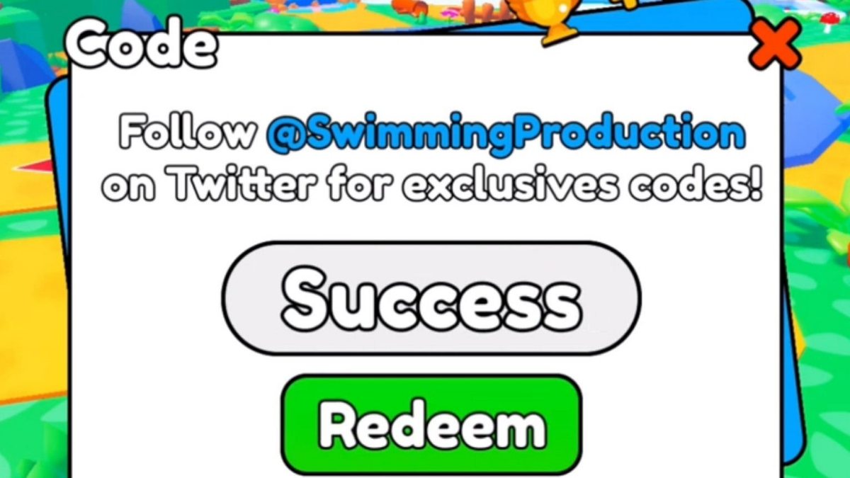 Hướng dẫn cách nhập code Swimming Simulator bước 3