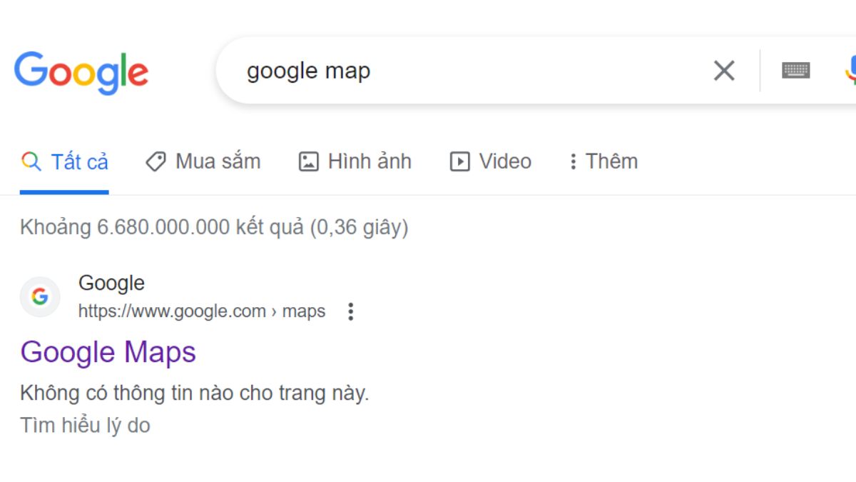 Cách định vị Google Maps trên máy tính bước 1