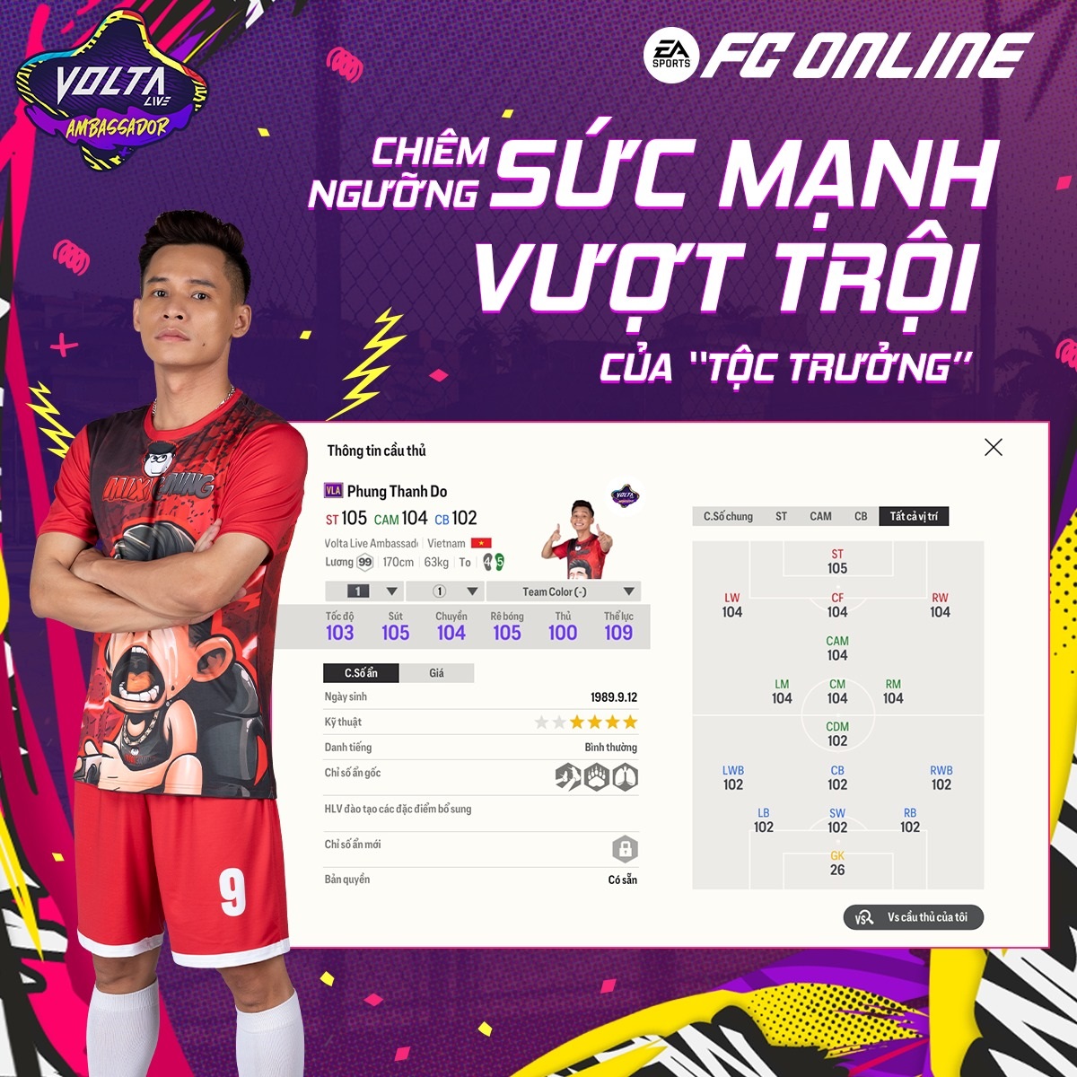 FC Online: Độ Mixi cùng Cris Phan xuất hiện với mùa thẻ VLA cực chất