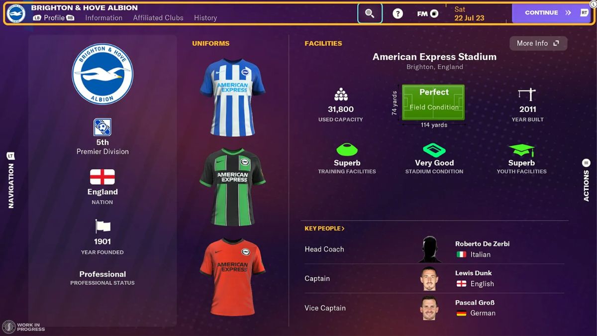 Chiến thuật mới trong game Football Manager 2025