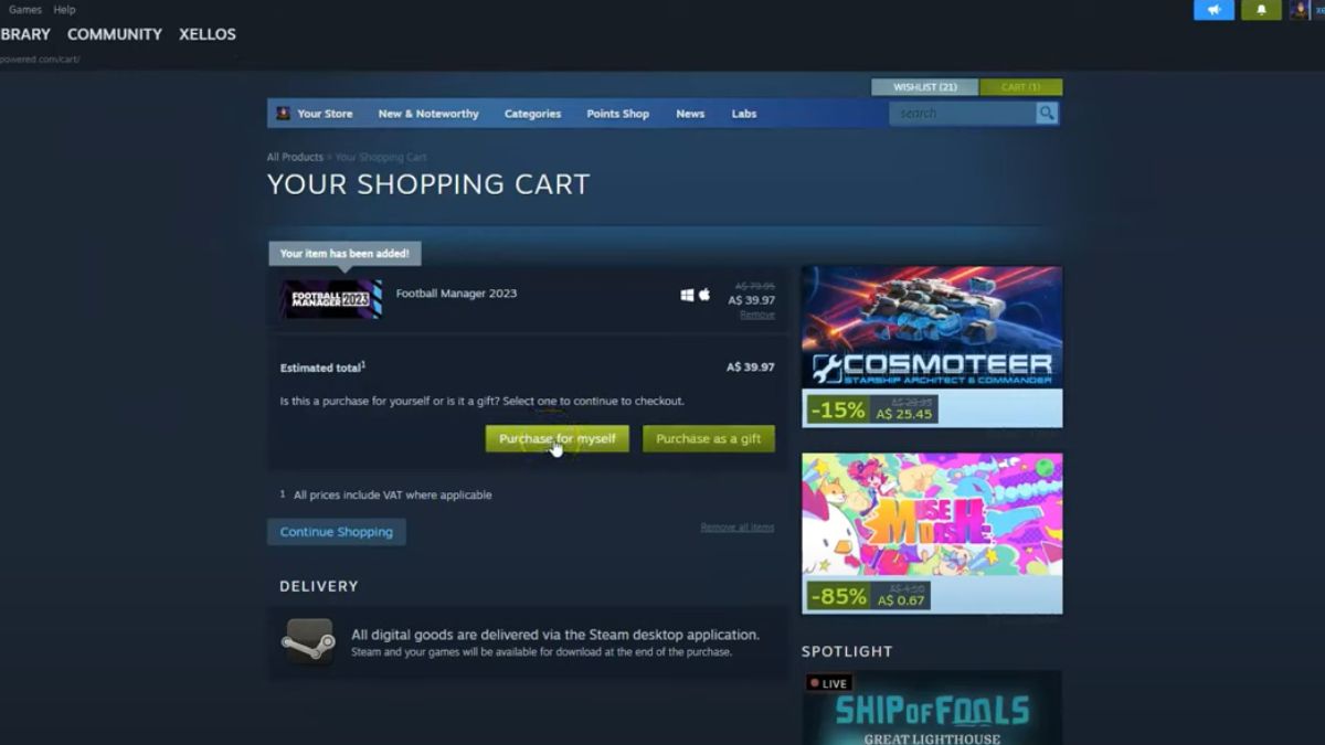 Cách tải Football Manager 2025 - (FM 2025) trên Steam về PC bước 3