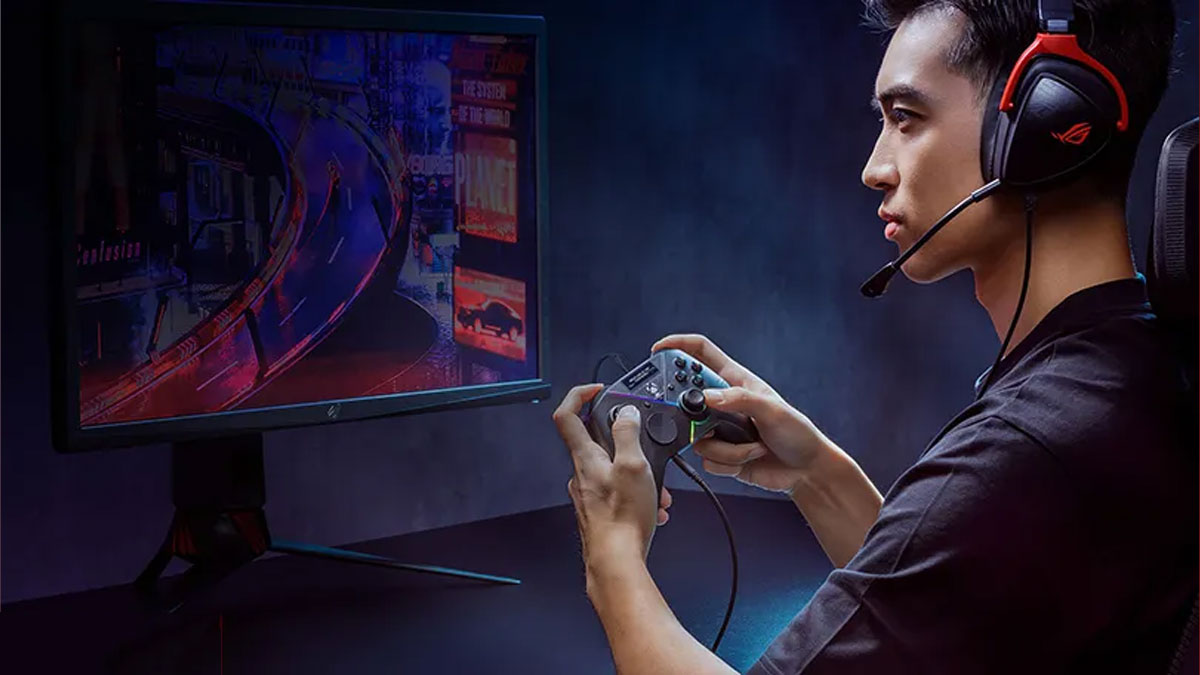 Tay cầm chơi game Asus ROG Raikiri Pro Wireless