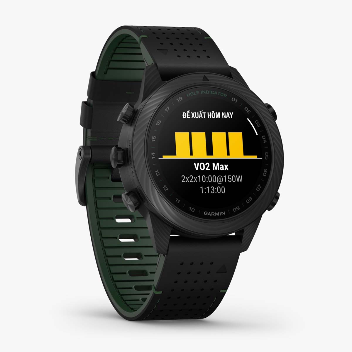 Garmin MARQ Golfer có ba lựa chọn dây đeo