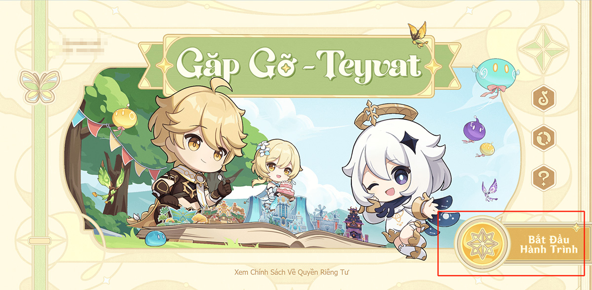 Cách tham gia sự kiện Gặp gỡ Teyvat