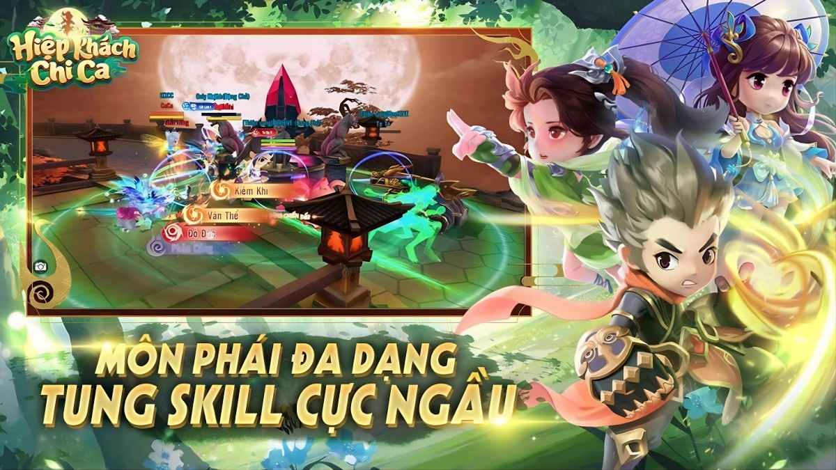 tính năng nổi bật của game Hiệp Khách Chi Ca