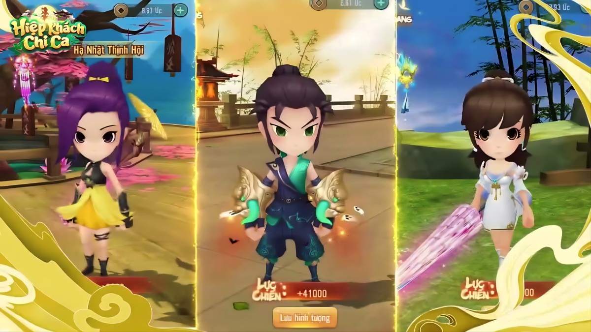 tính năng nổi bật của game Hiệp Khách Chi Ca