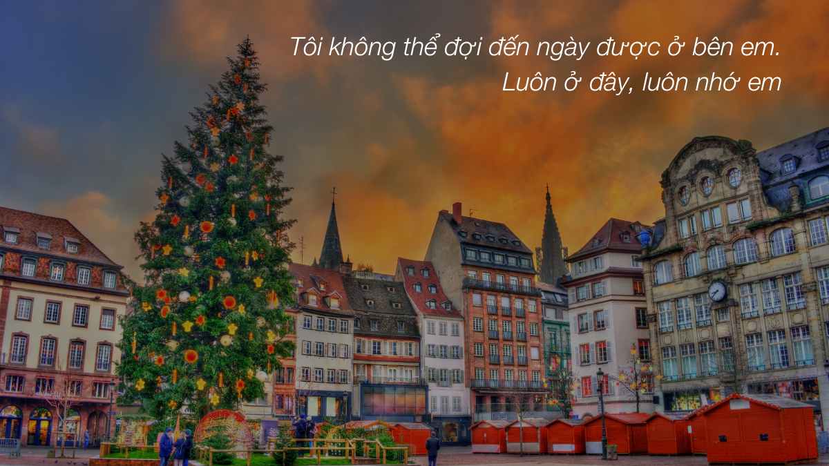 Lời chúc Giáng sinh cho người yêu ở xa