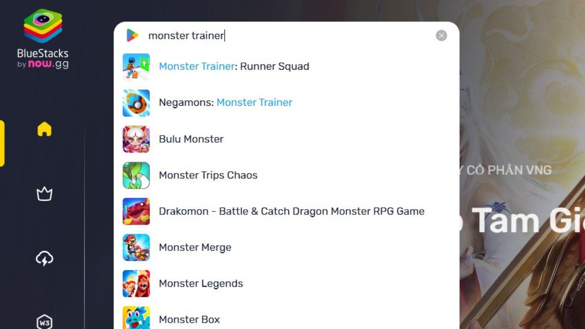 Cách tải Monster Trainer trên máy tính bước 1
