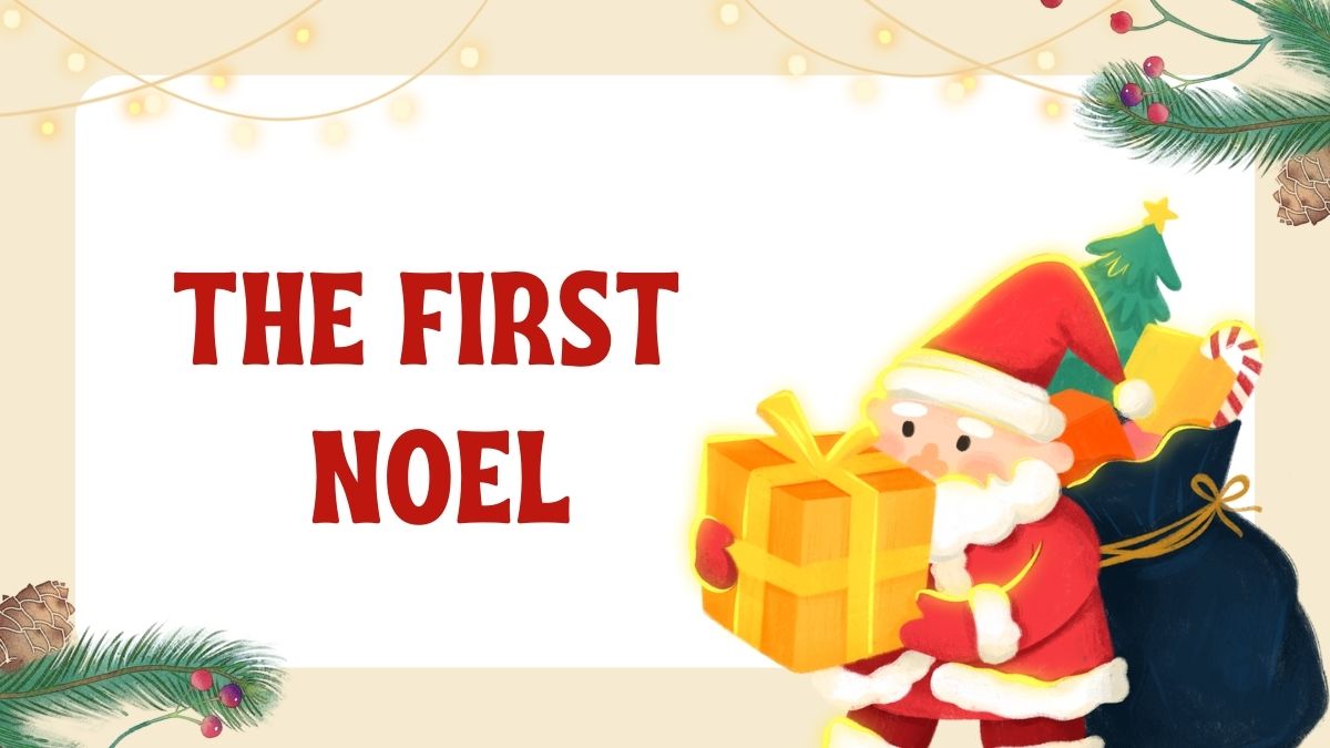 Nhạc Giáng sinh The first Noel