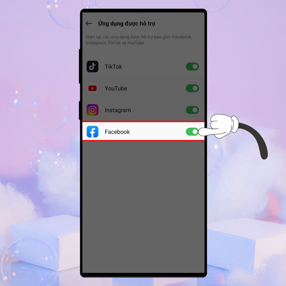 Mẹo lướt Facebook không cần dùng tay trên OPPO 6