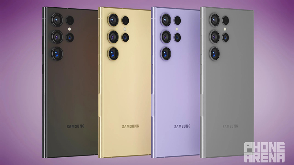 7 tùy chọn màu sắc của Galaxy S24 Ultra