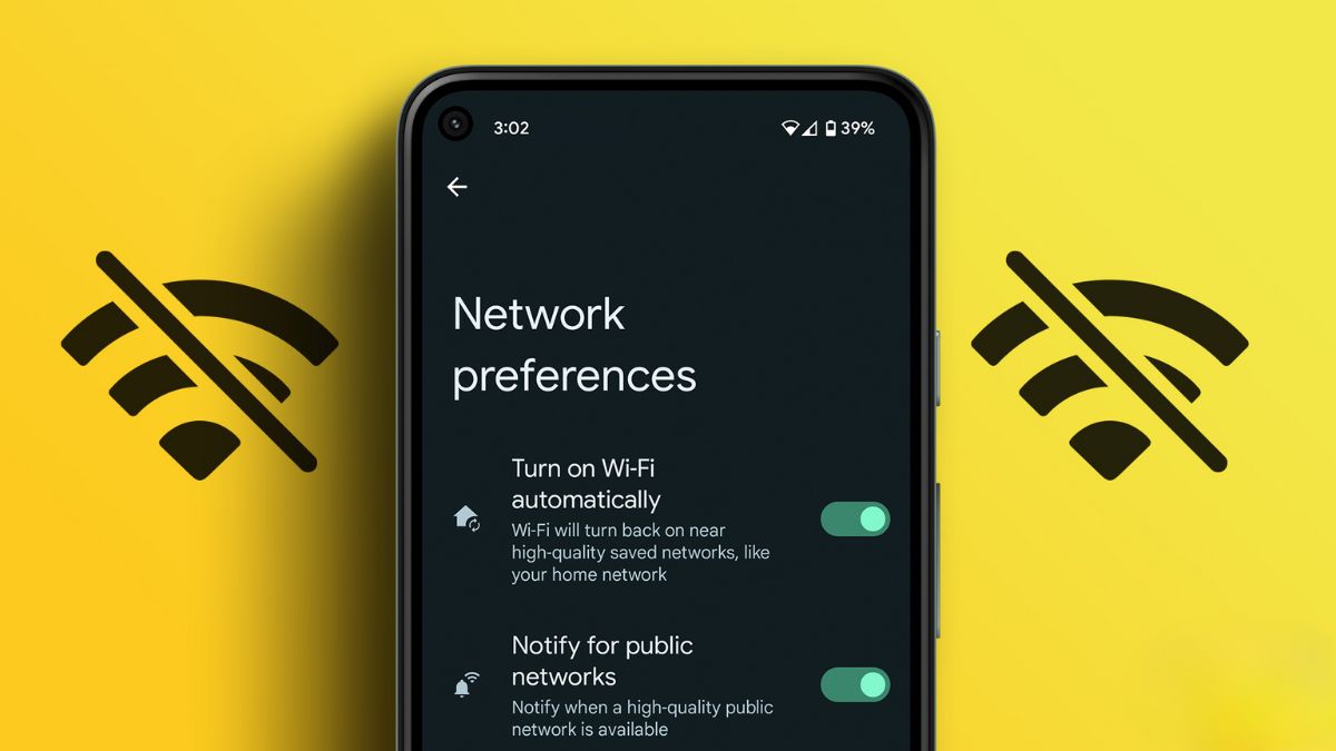 Tắt tính năng tự động kết nối WiFi công cộng