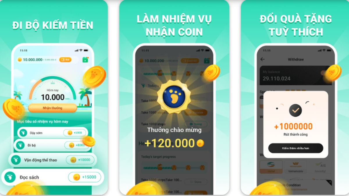 Cách sử dung·kiếm tiền trên Lucky Walk