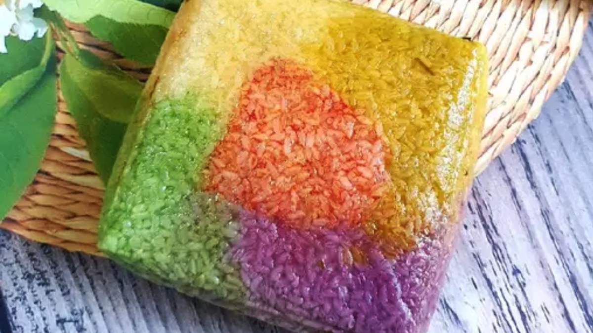 trang trí mâm bánh chưng ngày tết