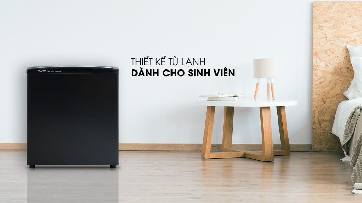 Tủ lạnh mini Aqua 50 lít AQR-D59FA (BS)