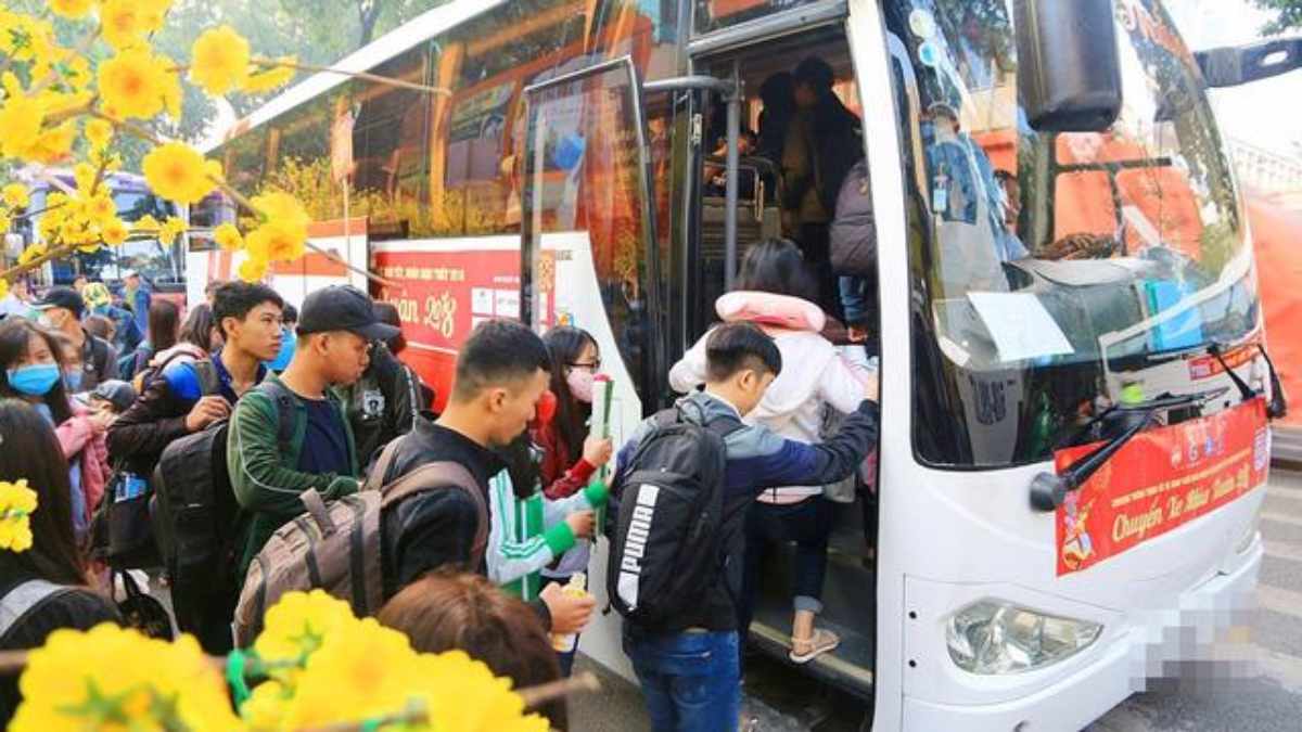 Lịch bán vé xe Tết
