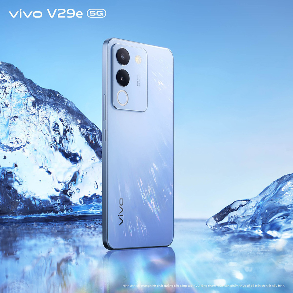vivo v29e có thiết kế hiện đại
